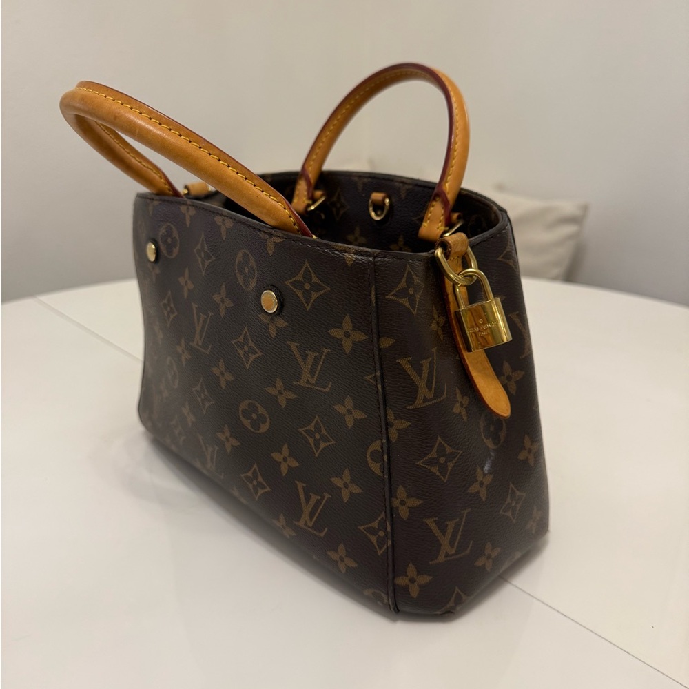 Louis Vuitton Brown Monogram Crossbody Bag
